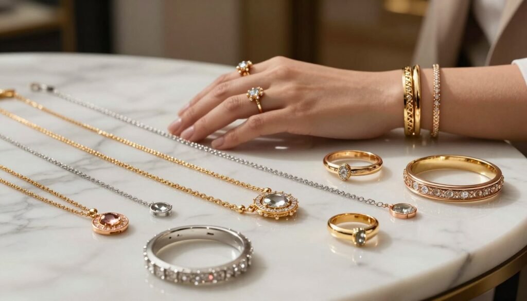 exquisite jewelry styling