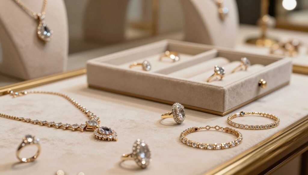 luxury jewelry styling